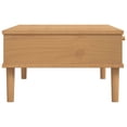 thumbnail image 5 of vidaXL Coffee Table SENJA Rattan Look Brown 100x55x33 cm Solid Wood, 5 of 5