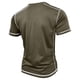 thumbnail image 3 of pstuiky camisetas para hombre, Camiseta de manga corta con cuello redondo y botones versátiles de color liso para hombre camisas casuales para hombre s, 3 of 5