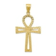 thumbnail image 4 of FB Jewels 14K Yellow Gold Ankh Cross Pendant, 4 of 4