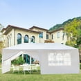 thumbnail image 3 of Ktaxon 10'x20' Outdoor Gazebo Canopy Wedding Party Tent 6 Sidewall White, 3 of 9