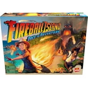 Goliath Fireball Island Board Game - Unique Game Board and Components, 2-4 Players Ages 7 and Up