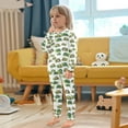 thumbnail image 5 of joogoo Cartoon Turtles 2 Piece Long Sleeve Tee and Pants Cotton Pajama Set 6Y, 5 of 7