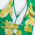 thumbnail image 4 of Womens One Piece Swimsuits Ruffle Asymmetric Shoulder Swimwear Tummy Control Tie Front Monokini Bathing Suits, 4 of 4