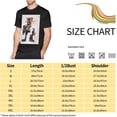 thumbnail image 4 of Jean Michel Basquiat Men's T Shirt Cotton Tee Basic Short Sleeve Crewneck Shirt Tops Black, 4 of 5