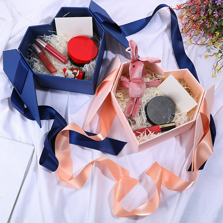 Cheers US Heart Shaped Gift Box with Cover Ribbon Jewelry Cheers US Heart Shaped Gift Box with Cover Ribbon Jewelry