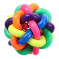 thumbnail image 1 of Colorful Ball Dog Toy For Training Indoor Play With Squeaky Sound And Teeth Cleaning 7.5Cm 1Pcs, 1 of 5