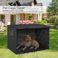 thumbnail image 6 of Outdoor Dogs Cage Cover Sunshade Waterproof Pet Kennel Cover For Wire Dog Cages, 6 of 20
