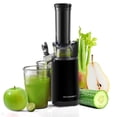 thumbnail image 1 of Elite Gourmet Masticating Juicer Machines, 12-inch Juicer, Masticating Cold Press Juicer Machines, Juicer for Vegetables and Fruits, Easy to Clean Juicer, Charcoal Grey, 1 of 5