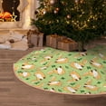 thumbnail image 5 of Rateoe Cartoon Fox 2 Pattern Christmas Tree Skirt with Ties, Christmas Tree Decorations, Farmhouse Christmas Decor Xmas Holiday Decorations-30", 5 of 6
