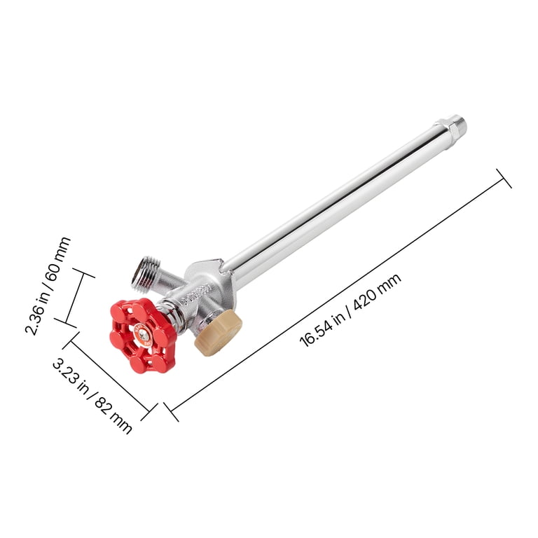 KFFKFF Frost-Proof Outdoor Faucet With Anti-Siphon, 12 In photo 8