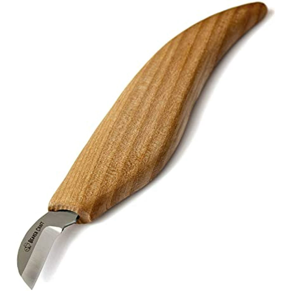BeaverCraft Chip Carving Knife C6 1" Wood Carving Knife for Fine Chip