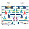 thumbnail image 5 of FORMRS Acrylic Clipboard with Low Profile Clip Standard A4 Letter Size, 12.5" x 9", Colorful Sailboats, 5 of 8