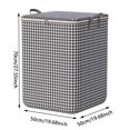 thumbnail image 2 of Bolsa de almacenamiento para mantas de 100/140/180L, ventana transparente plegable de gran capacidad, práctica, 2 of 8