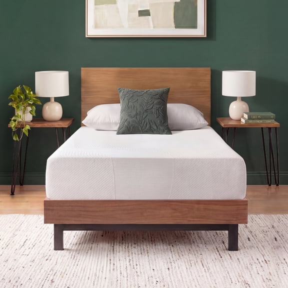Zinus Spa Sensations 8" Twin Memory Foam Mattress in a Box with Green Tea Infusions and Pressure Relief