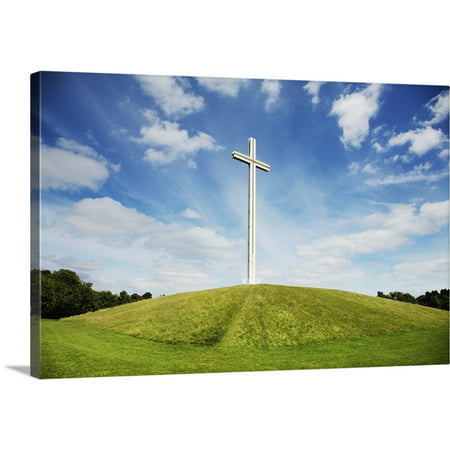 Great BIG Canvas | Patrick Swan Premium Thick-Wrap Canvas entitled Papal Cross In Phoenix Park; Dublin,