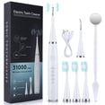 thumbnail image 1 of 5 Speed ​​High Frequency Vibrating Tooth Cleaner USB Electric Toothbrush Cleaner Remove Stained Tartar Teeth Cleaning Instrument, 1 of 4