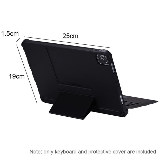 Teclado Bluetooth Con Funda De Cuero Pu Con Función De Soporte Para Ipad Pro11 (2020/2018) /Ipad Air 4 10.9 (2020) seitruly EL012234-00