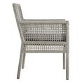 thumbnail image 5 of Modway Aura Outdoor Patio Wicker Rattan Dining Armchair, Multiple Colors, 5 of 8