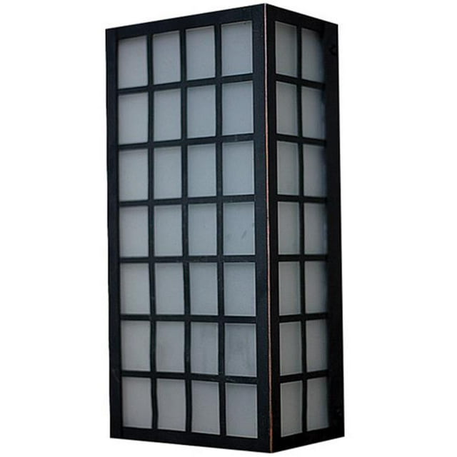 PLC Lighting 31772ORB Sam 1-Single Exterior Light, Oil Rubbed Bronze