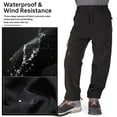 thumbnail image 3 of Toumett Kids Snow Hiking Cargo Waterproof Fleece Lined Black Boys Pants, 3 of 7
