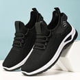 thumbnail image 6 of AUDeals Women's Stretch Knit Sneakers, Air Cushion Running Shoes with Arch Support and Non Slip Comfort (Black, 8), 6 of 9