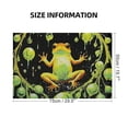 thumbnail image 2 of Shiartex Frog Green Leaves Bubbles Wooden Jigsaw Puzzle, Impossible Hard Challenge for Adults, Gift for Family Friends 1000 PCS, 2 of 6