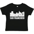 thumbnail image 3 of Inktastic San Francisco Skyline with Grunge Boys or Girls Toddler T-Shirt, 3 of 5