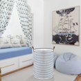 thumbnail image 5 of 18 inch freestanding laundry basket with lid, collapsible laundry basket with drawstring, 5 of 5
