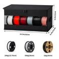 thumbnail image 2 of Aokeyee 3D Filament Organizer Box with Waterproof Zipper, 4 Pack Filament Rack Up to 24 Rolls 3D Printing Accessories Holder for Home, Office, 2 of 6