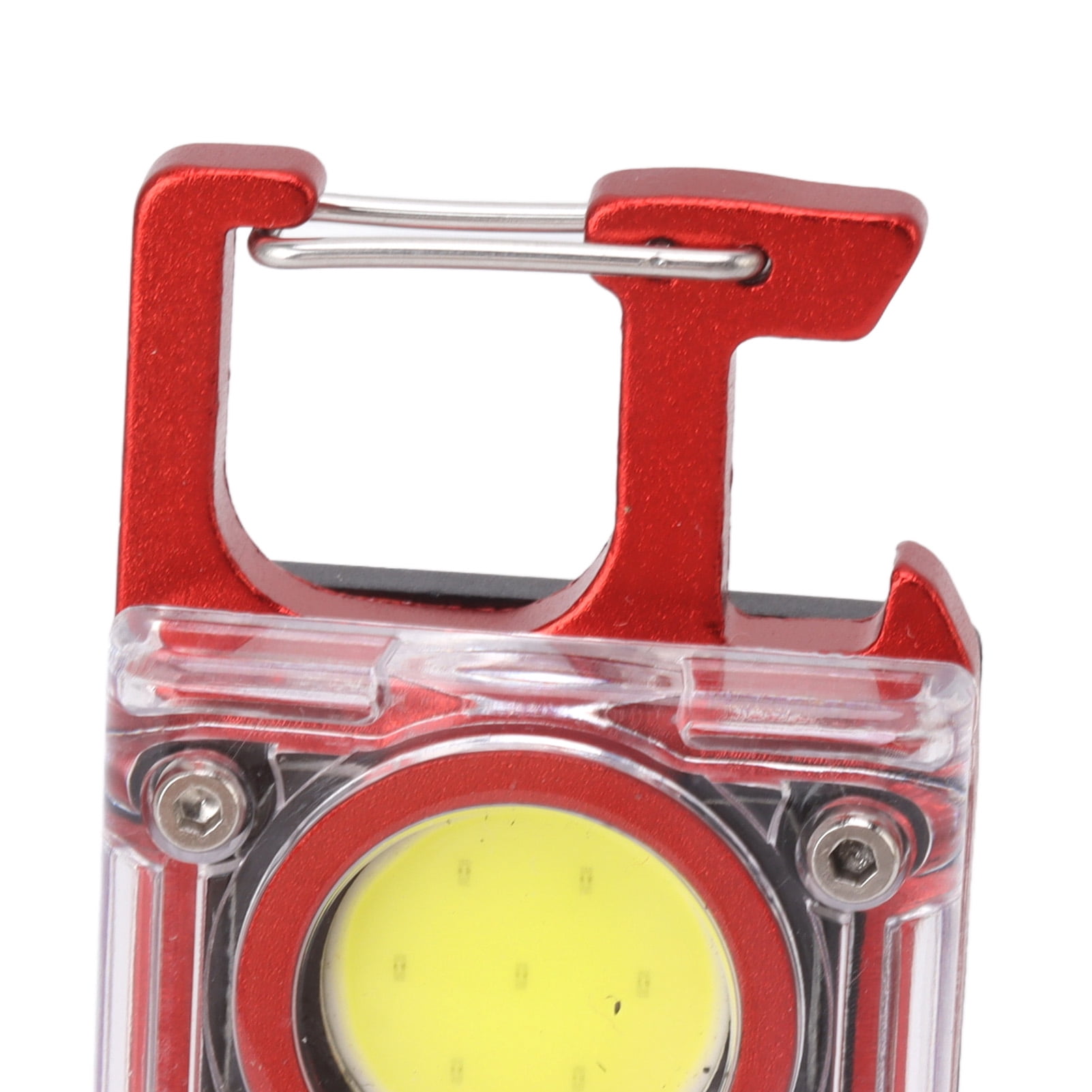 Lampe de Poche 800 Lumens COB Lumière Porte-clés Crochet