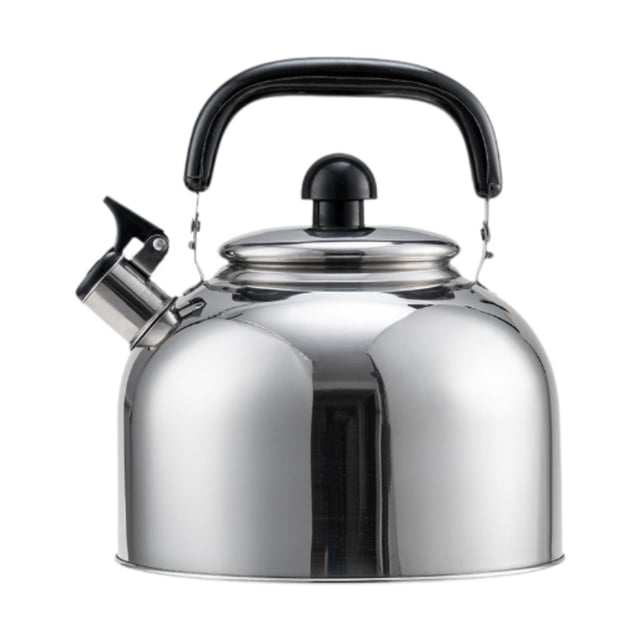 Luzkey Whistling Kettle Coffee Tea Kettle Water Kettle Kitchenware Tableware Teapot Whistle Tea Kettle for Cooker Gas Cooking Travel 3L