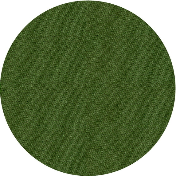 Ahgly Company Indoor Round Patterned Dark Forest Green Area Rugs, 3' Round