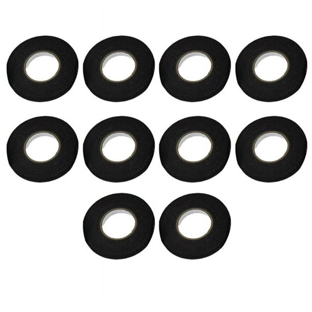 Cinta Adhesiva Resistente Al , Cinta de Tela para Mazos de Cables Automotrices, Cinta TéRmica EléCtrica de 9 mm X 15 M