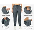 thumbnail image 5 of Little Donkey Andy Women's Cargo Joggers Lightweight Quick Dry Hiking Pants Athletic Running Workout Lounge Casual Outdoor Size L, 5 of 5