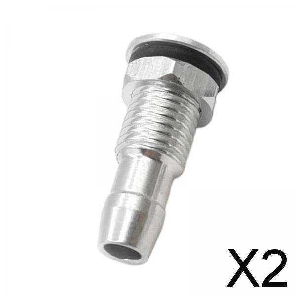 Boquilla de Agua para Barco 4xRC, Eficiente y Moderno, para Embarcación Eléctrica M8 Plateado , 2 piezas
