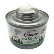 Sterno Camp Wick Fuel Cans - 6-Hour Burn Time, Chafing Dish Fuel Can Burners for Food Warmer, Resealable Twist Chafer Fuel Canned Heat, 7.1fl oz