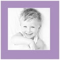 thumbnail image 2 of ArtToFrames 14x14" Lavender Mist Custom Mat for Picture Frame with Opening for 10x10" Photos. Mat Only, Frame Not Included (MAT-177), 2 of 5