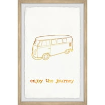 Marmont Hill Enjoy the Journey Framed Wall Art