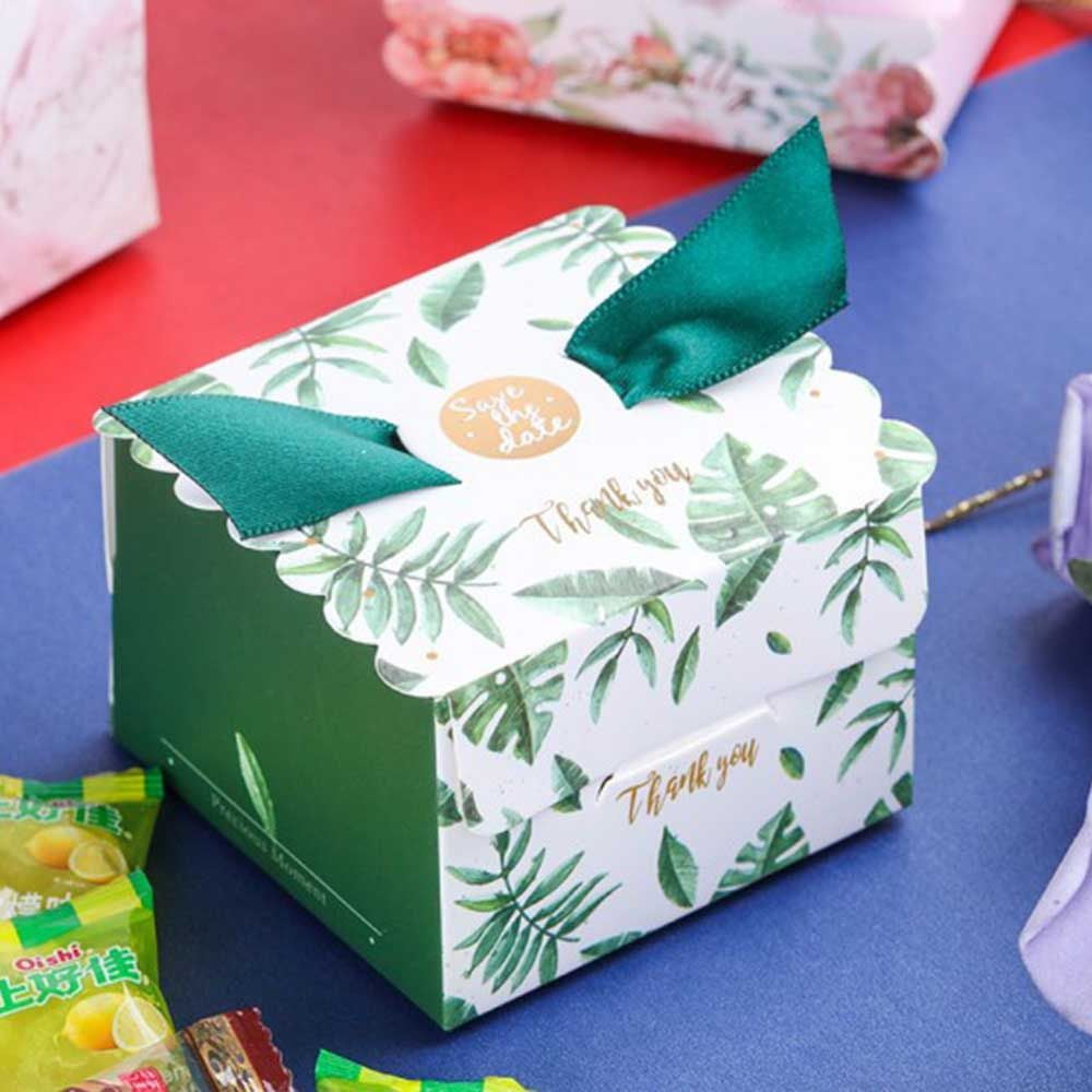 BESTONZON 20pcs Candy Boxes Party Favors Containers House Shape Gift Boxes  Small Gift Cases 