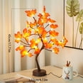 thumbnail image 4 of Night Light Tree Shape LED 1000lm Table Light USB Decoration DIY Home Bedroom Lamp  36LED  Warm White Light  Pearl, 4 of 8