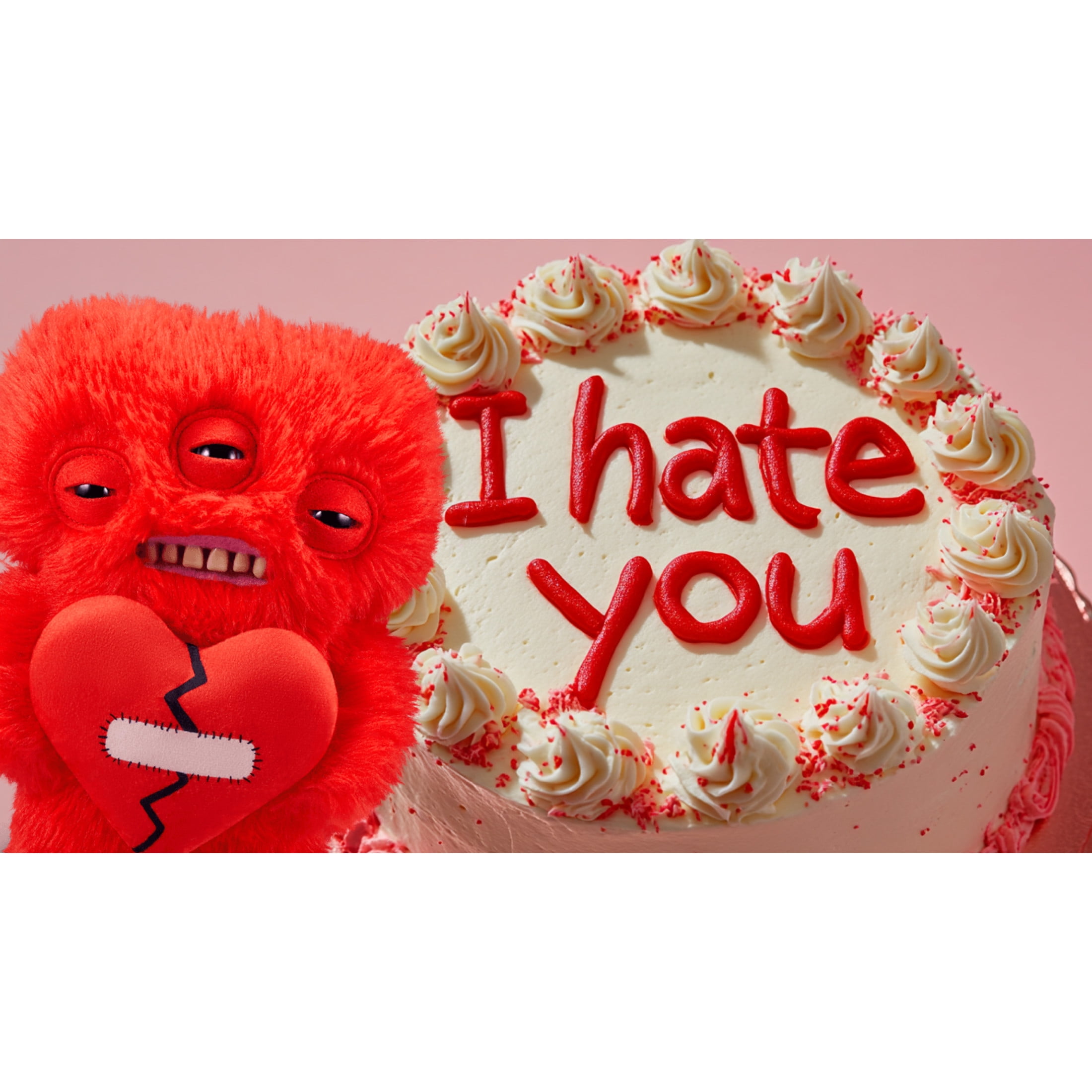 Fuggler Love Fugg 9 inch (Annoyed Alien), Funny Ugly Monster Soft Plush Toy by ZURU  (图3)
