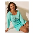 thumbnail image 2 of Avenue Women's Plus Size Three-Quarter Sleeve Sleepshirt, 2 of 4
