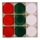 thumbnail image 5 of Wmhnj Adornos navideños de bolas de terciopelo flocado de 10 cm (4 pulgadas), paquete de 12 con cuerda para colgar, ideales para decorar el rbol de Navidad., 5 of 8