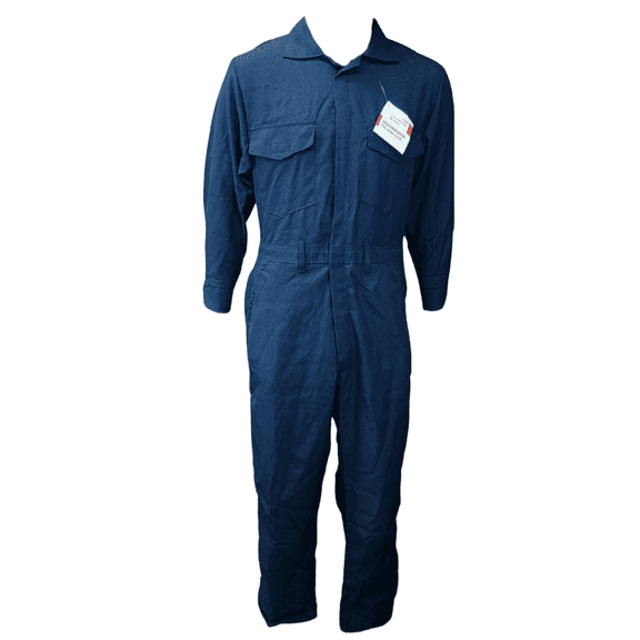 Military Outdoor Clothing Never Issued (X-Large) Navy Blue Saf-Tech JSNV 1525 Flame-Resistant (FR) Nomex 111A Coveralls