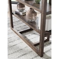 thumbnail image 4 of Signature Design By Ashley Breckington 4-Shelf Bookcase - Dark Brown Wood Finish, 4 of 9