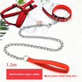 thumbnail image 3 of Correa para perros de razas grandes y pequeñas, cadena de hierro antimordeduras, cuerda para pasear perros, accesorios para perros, golden retriever, 3 of 5