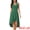 Green, variant on DARING DIVA Women's V Neck Sleeveless Midi Wrap Dresses XL Caramel