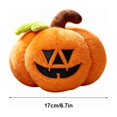 thumbnail image 2 of Zznnkj Halloween Plush Pumpkin Doll, Soft Stuffed Orange Pumpkin Toy, Cute Spooky Plushie Gift for Holiday Decor, 2 of 4