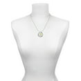thumbnail image 3 of Delight Jewelry Love with Water Polo Ball Gymnastics Ring Charm Necklace, 18", 3 of 4