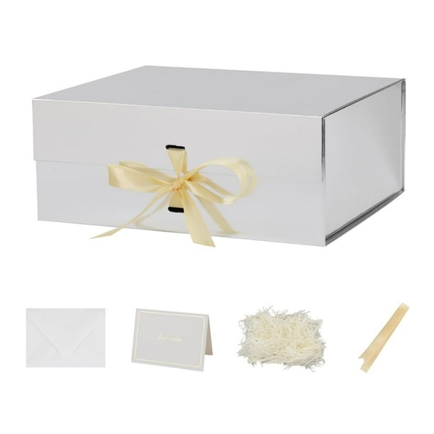 Caja de regalo Skivra 33 x 28 x 13,5 cm, plegable, paquete de 5